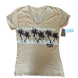 Hinano "Alana Earth" Tee Shirt Small NWT